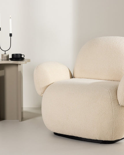 Sevilla yhden istuttava sohva - beige / beige chenille - KalusteDuo_Huonekaluliike_Nojatuoli