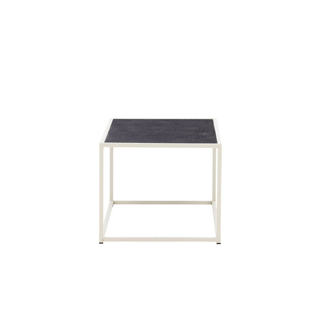 Siaton sohvapöytä teräs - beige / suorakaide 60*110* - KalusteDuo_Huonekaluliike_Pöytä ulkokäyttöön