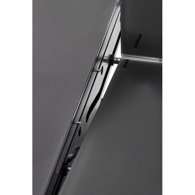 Silvest jatkettava ruokapöytä musta 180 - 220x89 cm - KalusteDuo_Huonekaluliike_Ruokapöytä