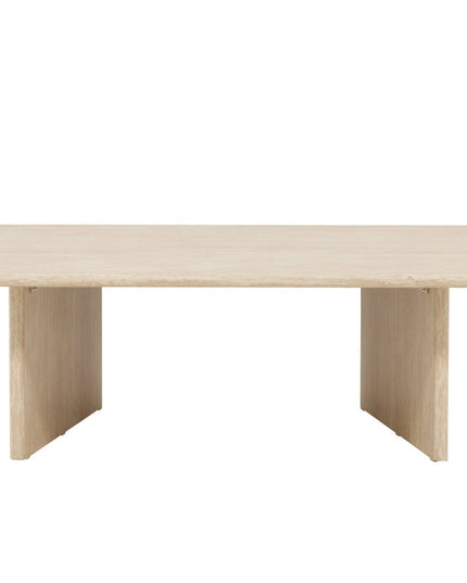 Skagen sohvapöytä 100x120 - travertiininvärinen / FSC 100% - #KalusteDuo_#Huonekaluliike_Pöytä