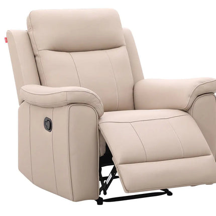 Soft Rest 1‑istuttava recliner tuoli - beige nahka - KalusteDuo_Huonekaluliike_recliner tuoli