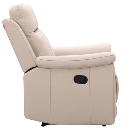 Soft Rest 1‑istuttava recliner tuoli - beige nahka - KalusteDuo_Huonekaluliike_recliner tuoli