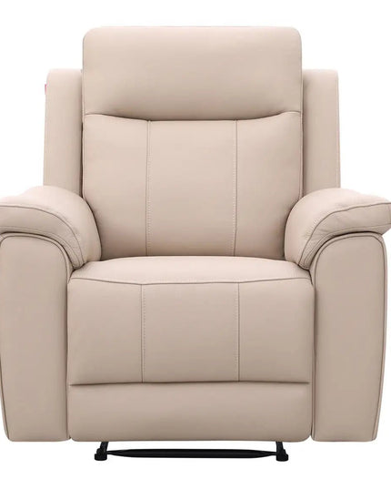 Soft Rest 1‑istuttava recliner tuoli - beige nahka - KalusteDuo_Huonekaluliike_recliner tuoli