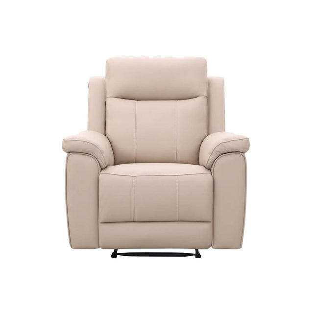 Soft Rest 1‑istuttava recliner tuoli - beige nahka - KalusteDuo_Huonekaluliike_recliner tuoli
