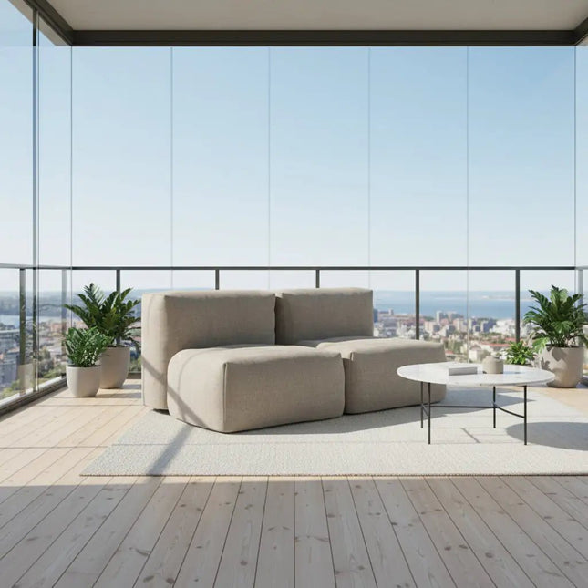 Soft Sofa Outdoor – 2 Seater | Pehmeä ulkosohva 4 värissä - KalusteDuo_Huonekaluliike_ulkosohva