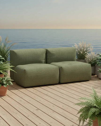 Soft Sofa Outdoor – 2 Seater | Pehmeä ulkosohva 4 värissä - KalusteDuo_Huonekaluliike_ulkosohva