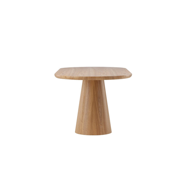 Stjärnö ruokapöytä 90x200 cm - luonnonvärinen / MDF viilu - KalusteDuo_Huonekaluliike_Ruokapöytä