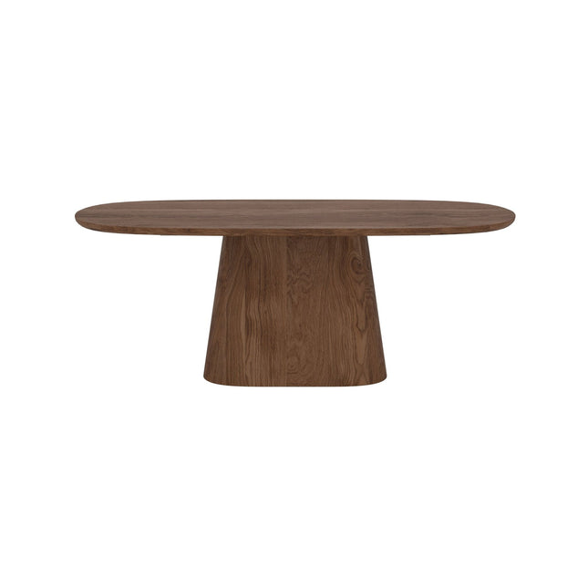 Stjärnö ruokapöytä 90x200 cm - mokka / MDF viilu - KalusteDuo_Huonekaluliike_Ruokapöytä