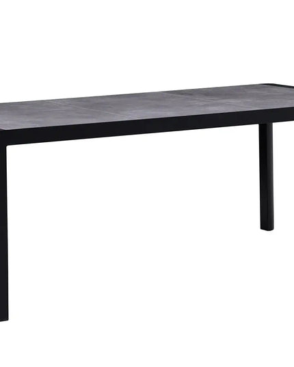 StoneLine ruokapöytä ulkokäyttöön – keraaminen kansi 194x90 cm - KalusteDuo_Huonekaluliike_Ruokapöytä ulkokäyttöön