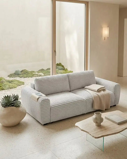 Sulo vuodesohva 3‑istuttava – pussijousitettu vuodesohva - KalusteDuo_Huonekaluliike_Vuodesohva