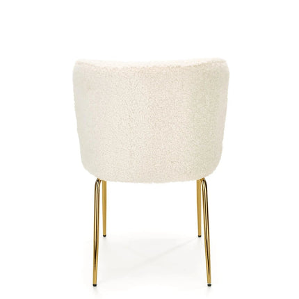 Teddy Tuoli - Jalat Kullan Väri - KalusteDuoHuonekaluliikeruokapöydän tuoli