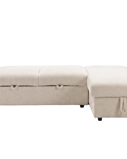 Teo divaanivuodesohva vaihdettavalla divaanilla - beige bouclé - #KalusteDuo_#Huonekaluliike_Sohva