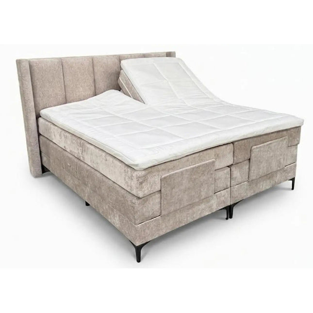Tifano Duo moottorisänky - parivuodesetti beige (160×200 cm & 180×200 cm) - KalusteDuo_Huonekaluliike_Moottorisänky