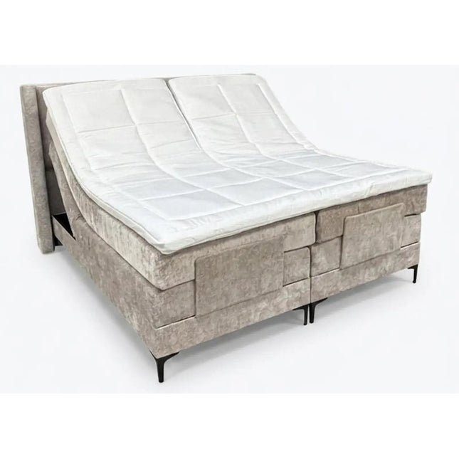 Tifano Duo moottorisänky - parivuodesetti beige (160×200 cm & 180×200 cm) - KalusteDuo_Huonekaluliike_Moottorisänky
