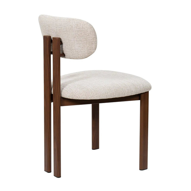 Tilde tuoli – ruokatuoli beige kangas - KalusteDuo_Huonekaluliike_Ruokailutuoli