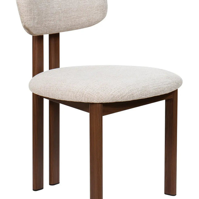 Tilde tuoli – ruokatuoli beige kangas - KalusteDuo_Huonekaluliike_Ruokailutuoli