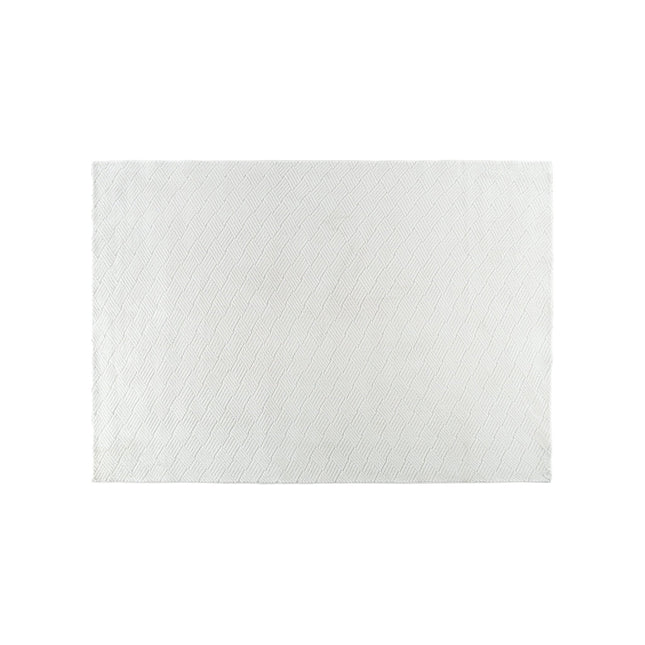 Todd 100 % polyesteri - 160*230 - suorakaide-valkoinen - KalusteDuo_Huonekaluliike_Matto