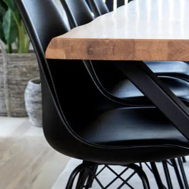 Toulon Lankkupöytä Tammi 240cm - KalusteDuo_Huonekaluliike_keittiönpöytä