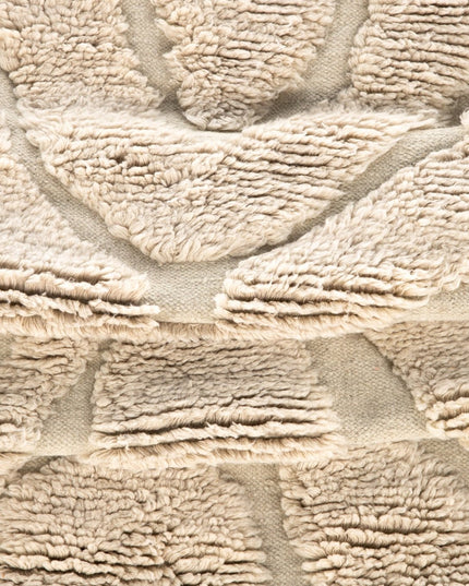 Trondheim x Josefin Lustig - matto - beige/valkoinen - villa - 170*240 - KalusteDuo_Huonekaluliike_Matto