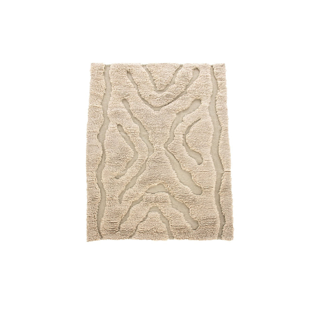 Trondheim x Josefin Lustig - matto - beige/valkoinen - villa - 200*300 - KalusteDuo_Huonekaluliike_Matto