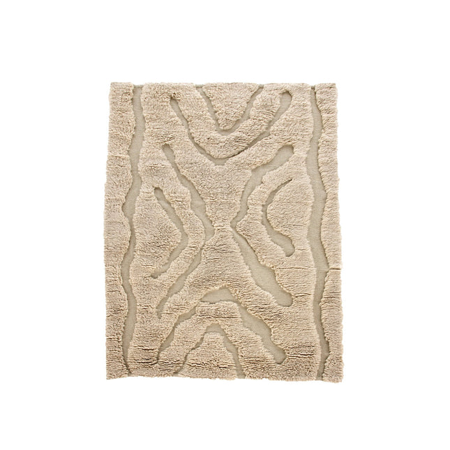 Trondheim x Josefin Lustig - matto - beige/valkoinen - villa - 200*300 - KalusteDuo_Huonekaluliike_Matto