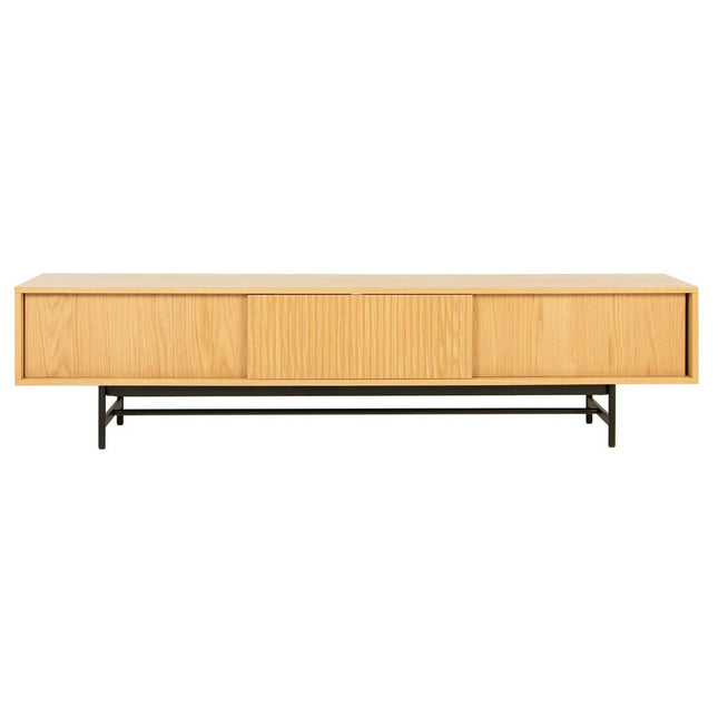 Varde TV‑taso 210 cm – tammiviilu - KalusteDuo_Huonekaluliike_TV - taso