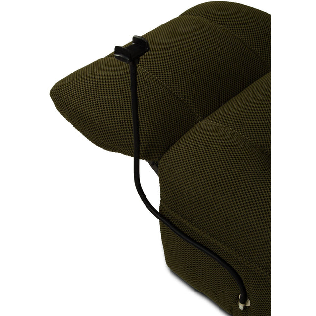 Vibe – vihreä recliner‑tuoli keinulla, 360° käännöllä ja puhelinpidikkeellä - #KalusteDuo_#Huonekaluliike_recliner tuoli