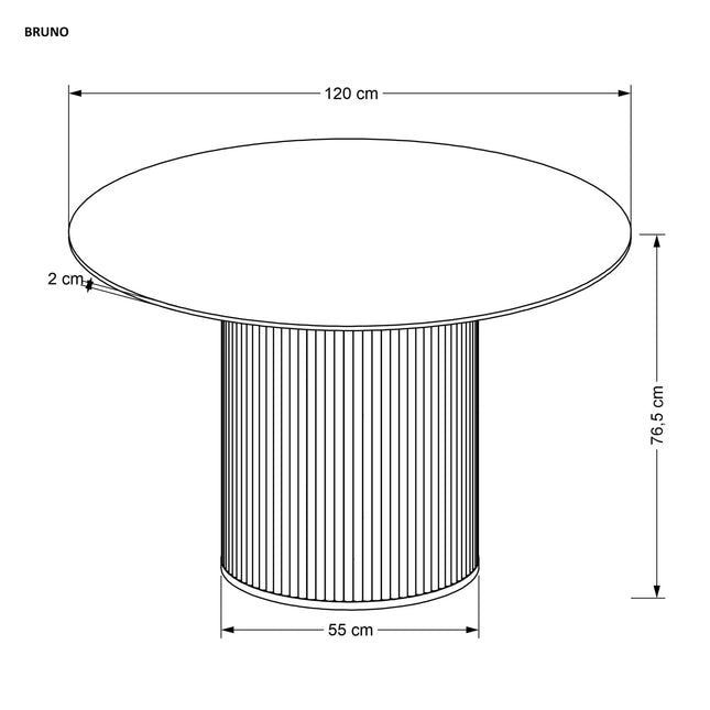 Viva ruokapöytä keraamisella kannella - KalusteDuo_Huonekaluliike_Ruokapöytä