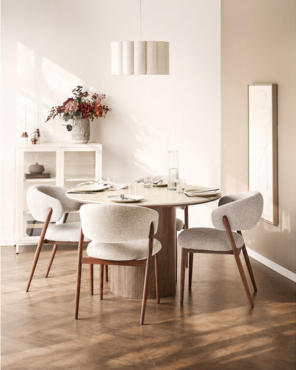 Watton riippuvalaisin, teräs/pellava, harmaa/beige - #KalusteDuo_#Huonekaluliike_riippuvalaisimet