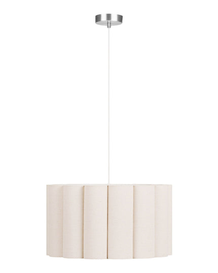 Watton riippuvalaisin, teräs/pellava, harmaa/beige - #KalusteDuo_#Huonekaluliike_riippuvalaisimet