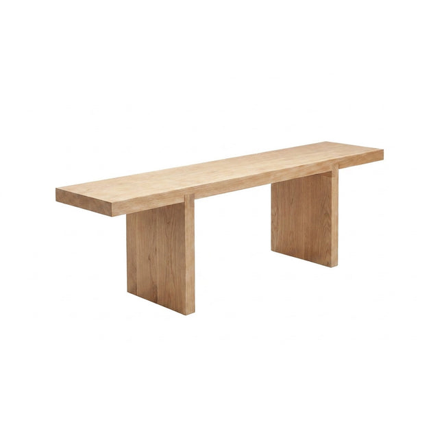 Yakunik sohvapöytä 120x38 cm- kumipuu / luonnonvärinen MDF - KalusteDuo_Huonekaluliike_Pöytä