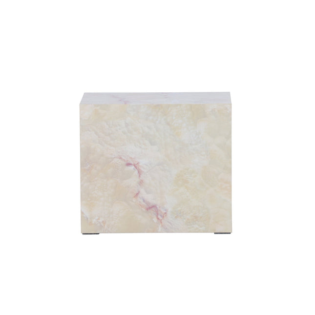 York sivupöytä 30x35x25 cm - beige kivenvärinen - KalusteDuo_Huonekaluliike_Pöytä