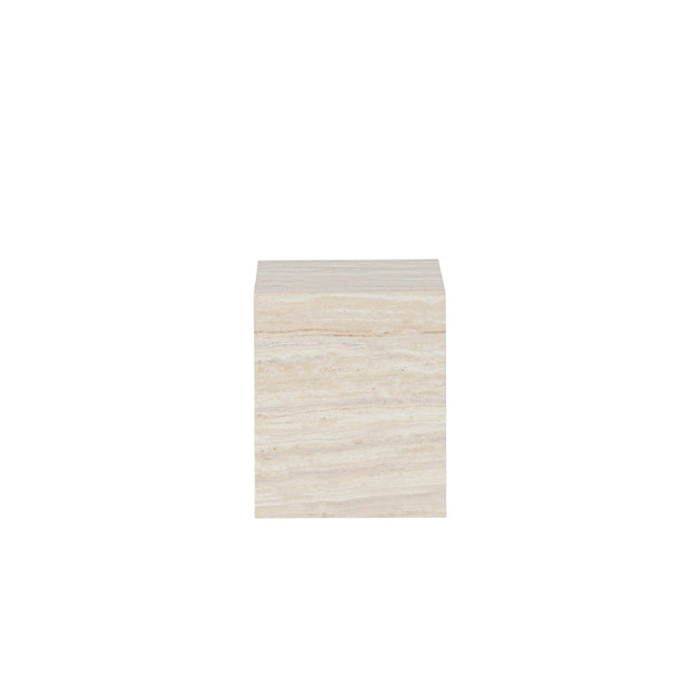 York sivupöytä 30x35x25 cm - travertiinin värinen - KalusteDuo_Huonekaluliike_Pöytä