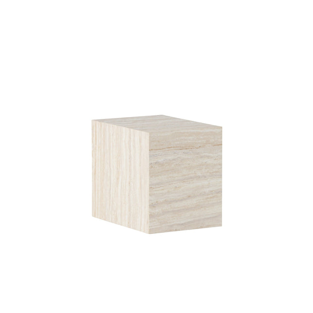 York sivupöytä 30x35x25 cm - travertiinin värinen - KalusteDuo_Huonekaluliike_Pöytä